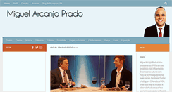 Desktop Screenshot of miguelarcanjoprado.com